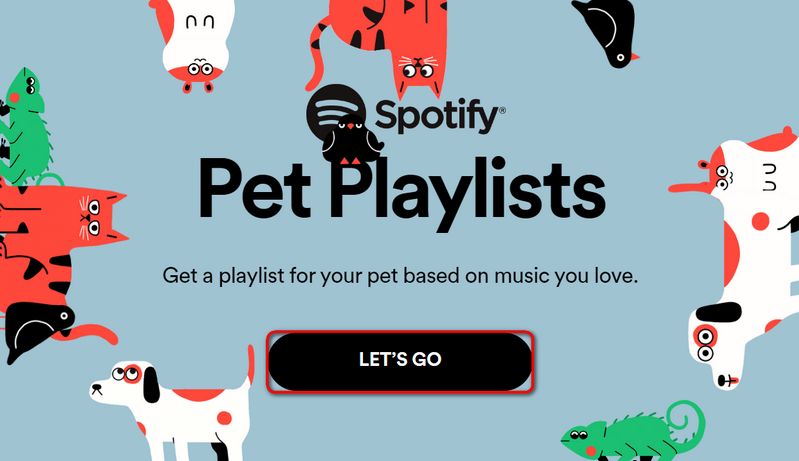 begin to make spotify pet playlist