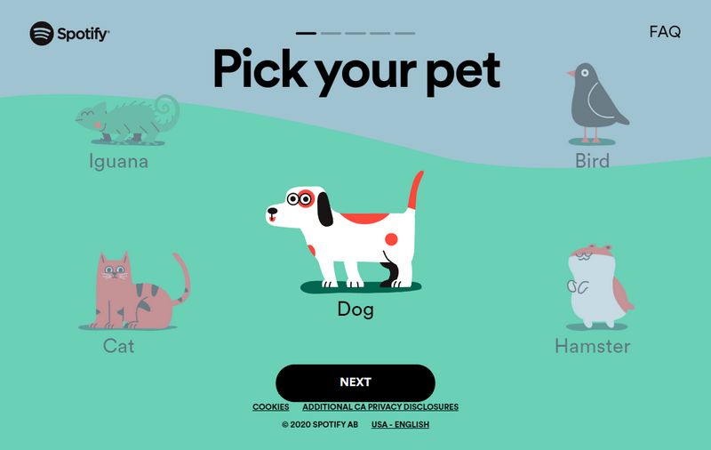 pick your pet type