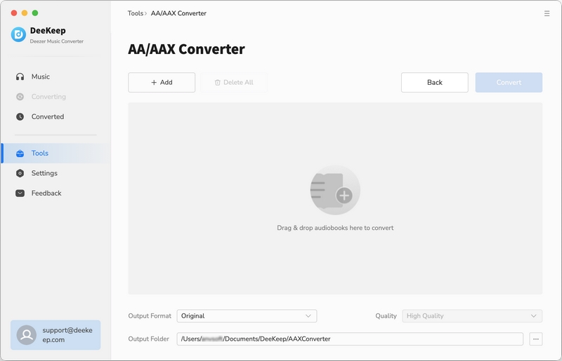 AA/AAX Converter