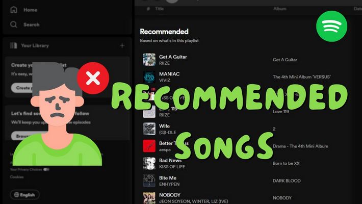 stop spotify from playing suggested songs